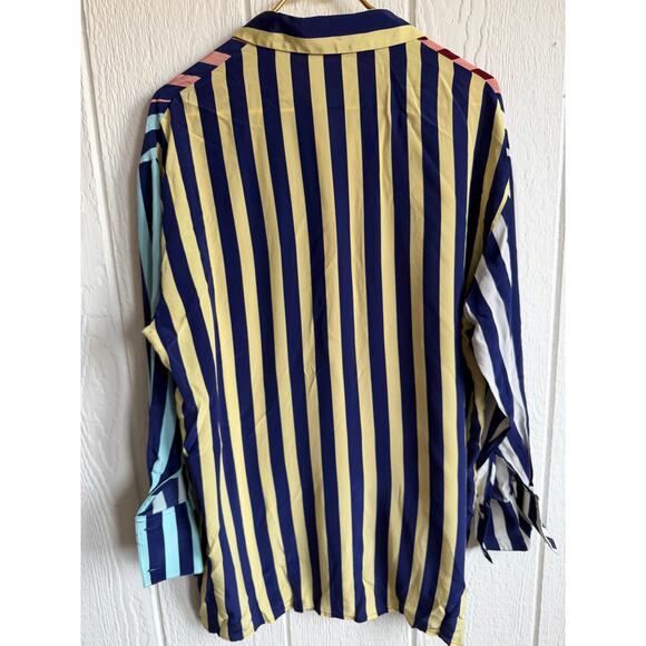 NWT Muma World Striped Oversized Shit, Small $395 - Picture 9 of 9